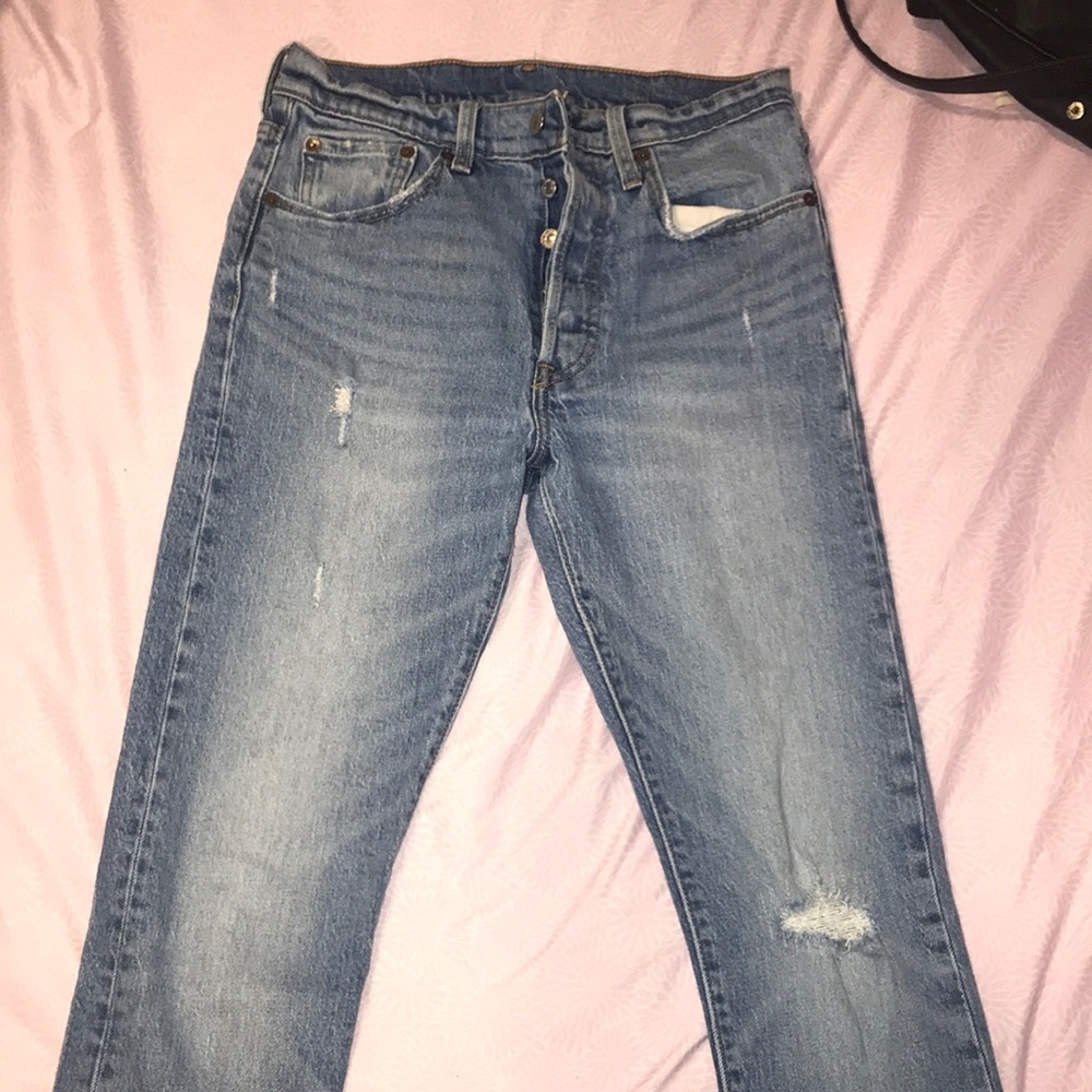 Levi’s High waisted  501 Stretch Skinny Jeans